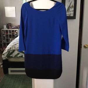 NEVER WORN! Blue fancy dress with long sleeves